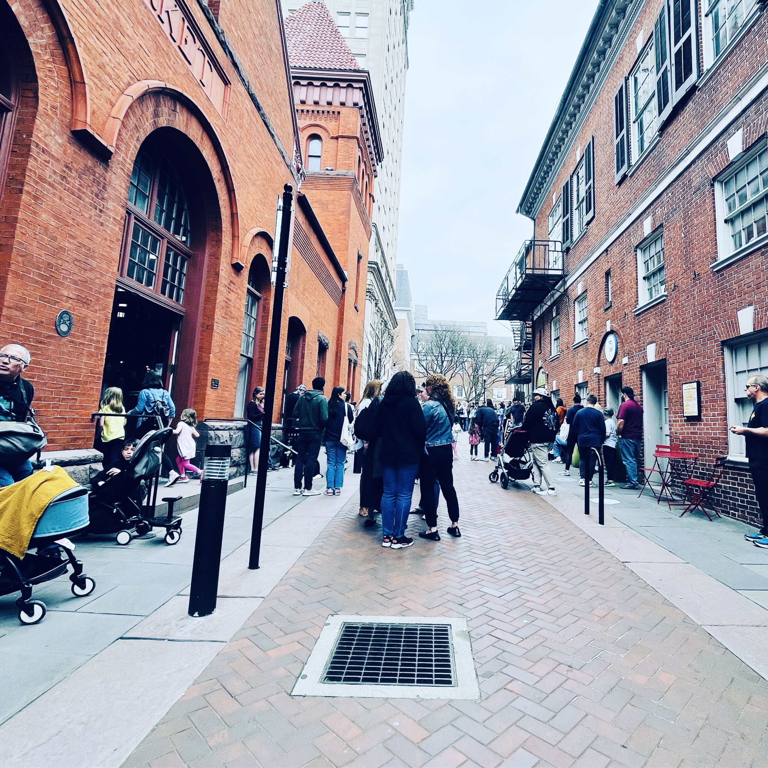 King and Queen Streets, downtown Lancaster